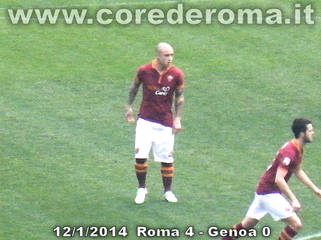 Prima in campionato con la maglia della Roma per il Ninja