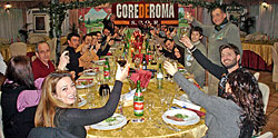 Serata conviviale di COREdeROMA