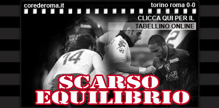 Torino Roma 0-0 tabellino