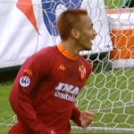 Ide Nakata in maglia giallorossa