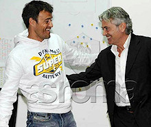 Franco Baldini e Luis Enrique