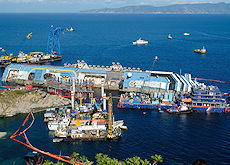 Costa Concordia incagliata