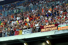 Romanisti a San Siro