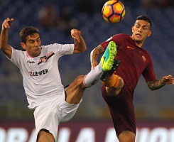 Roma-Palermo: Paredes in contrasto