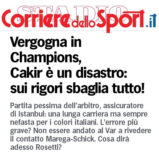 Champions, Porto-Roma: corriere